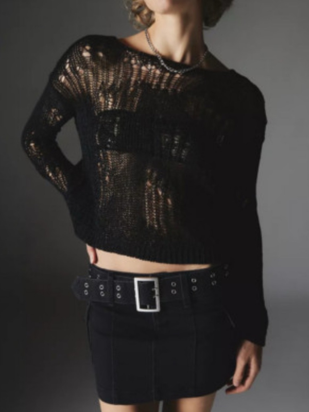 Urban Outfitters Black Sweater